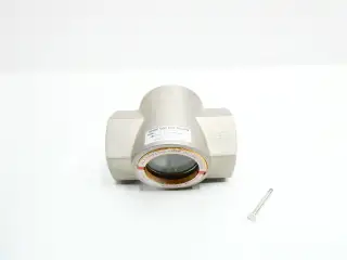 WE ANDERSON SFI-300SSMP-2-I2 STAINLESS THREADED WHEEL FLOW INDICATOR 2IN