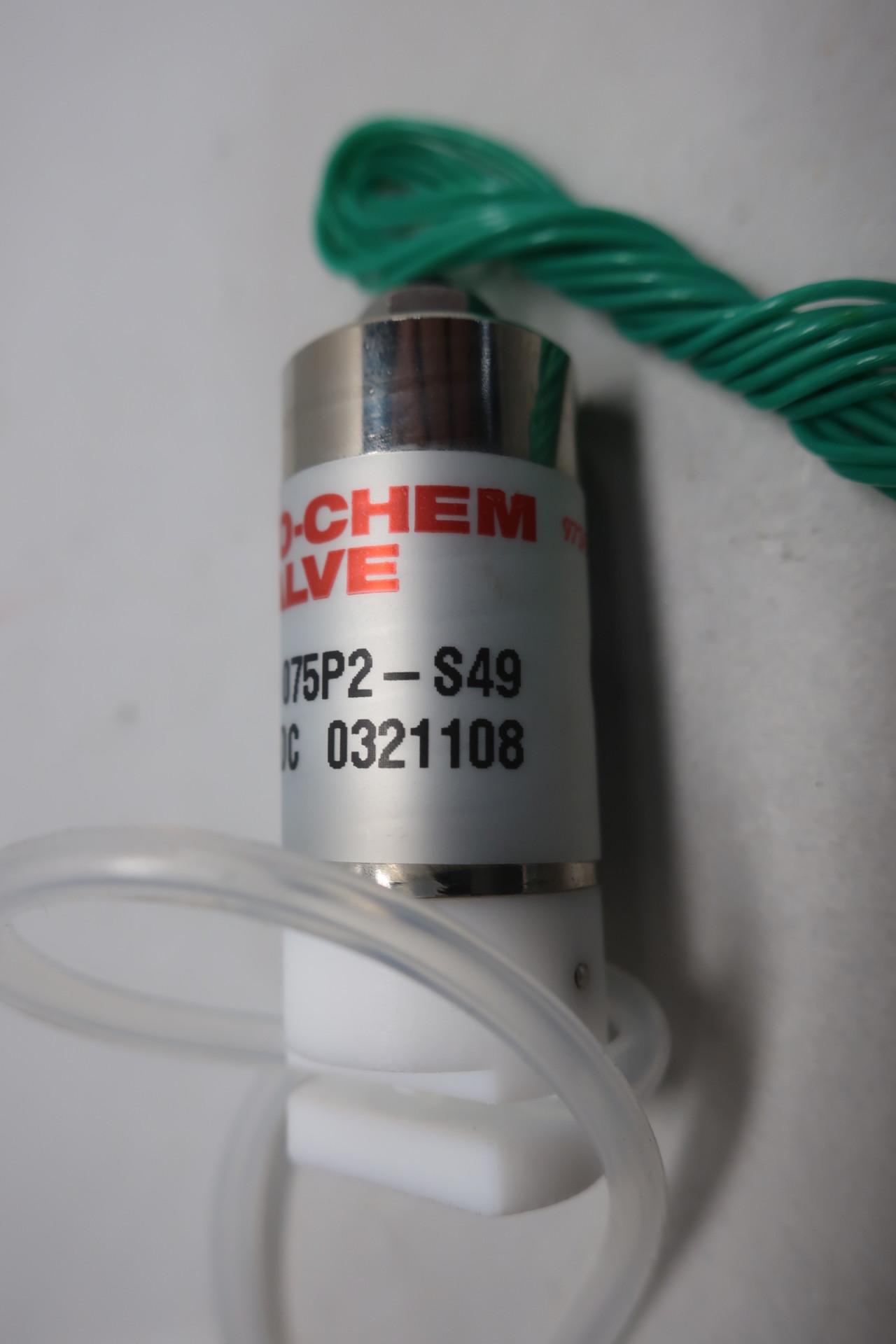 Details about   Bio-Chem Valve Inc 075T2-S91 2-way valve 24VDC 