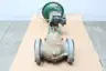 FISHER ET 657 SIZE 45 DVC6010 PNEUMATIC STEEL FLANGED CONTROL VALVE 4IN 600 thumbnail 2