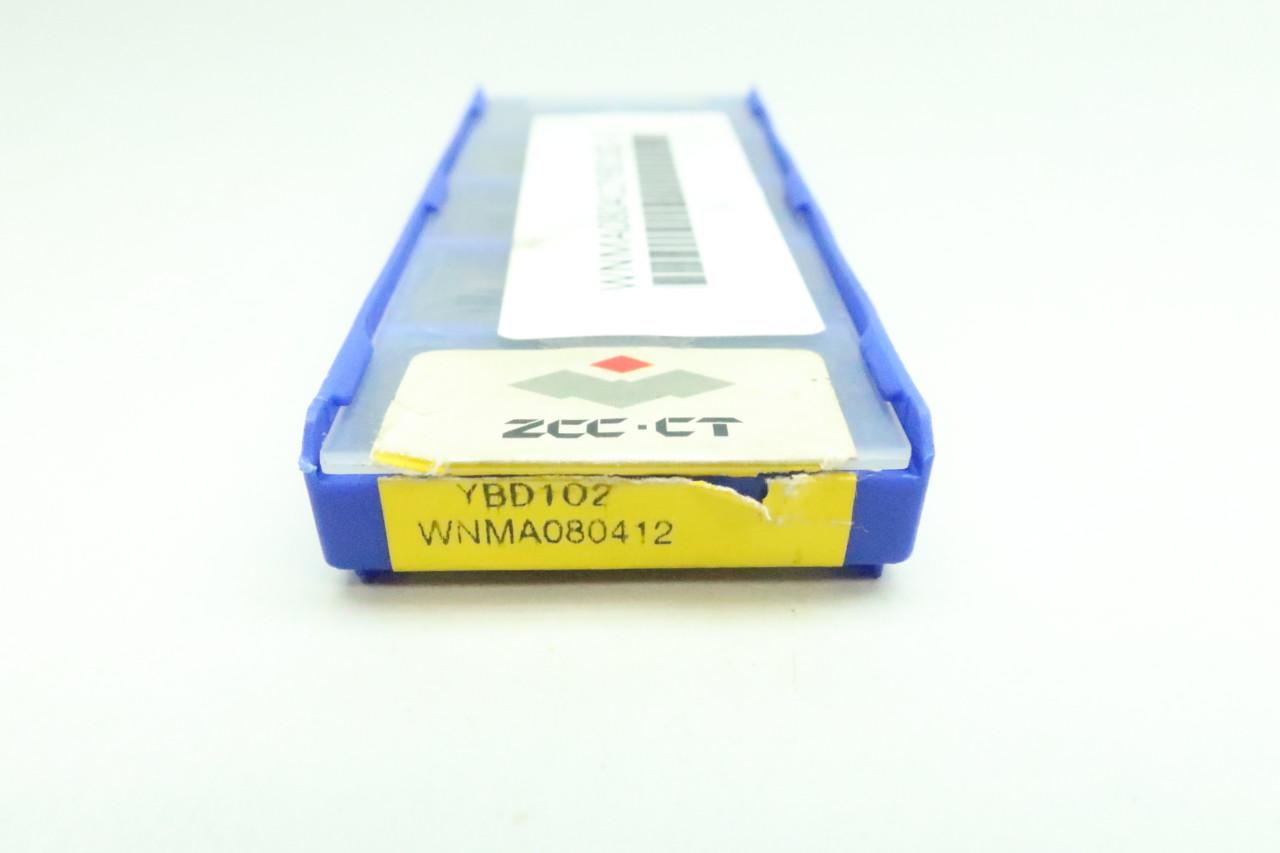 TCMT CARBIDE INSERT ZHUZHOU TCMT110208-HF PACK OF 10 INSERTS YBD102 