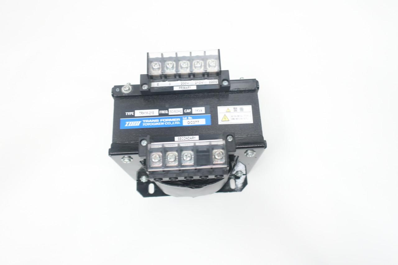 TOGI TRH1K-21S 1KVA 200/210/220V-AC 100/105/110V-AC VOLTAGE TRANSFORMER