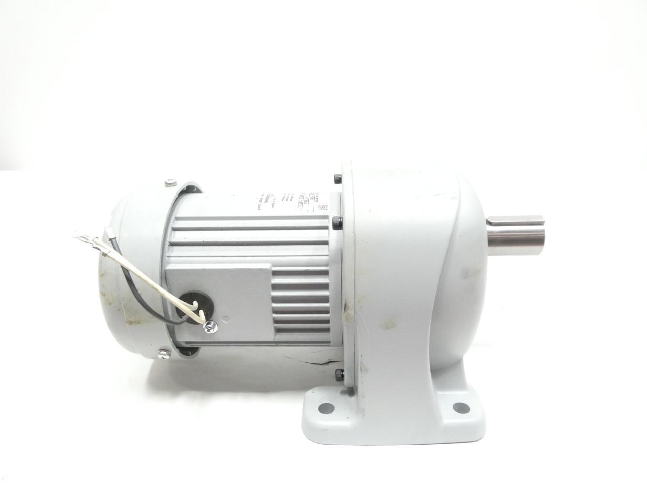 GTR G3LM-28-160-T020 INDUCTION GEARMOTOR 10.75RPM 3PH 0.2KW 220V-AC