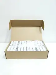 CASE OF 72 THERMO SCIENTIFIC 141-40A AMBER GLASS 40ML SEPTA CAP VIALS