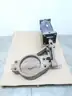 UNITED CONVEYOR UCC 1941-85 PNEUMATIC STEEL WAFER BUTTERFLY VALVE 12IN thumbnail 1