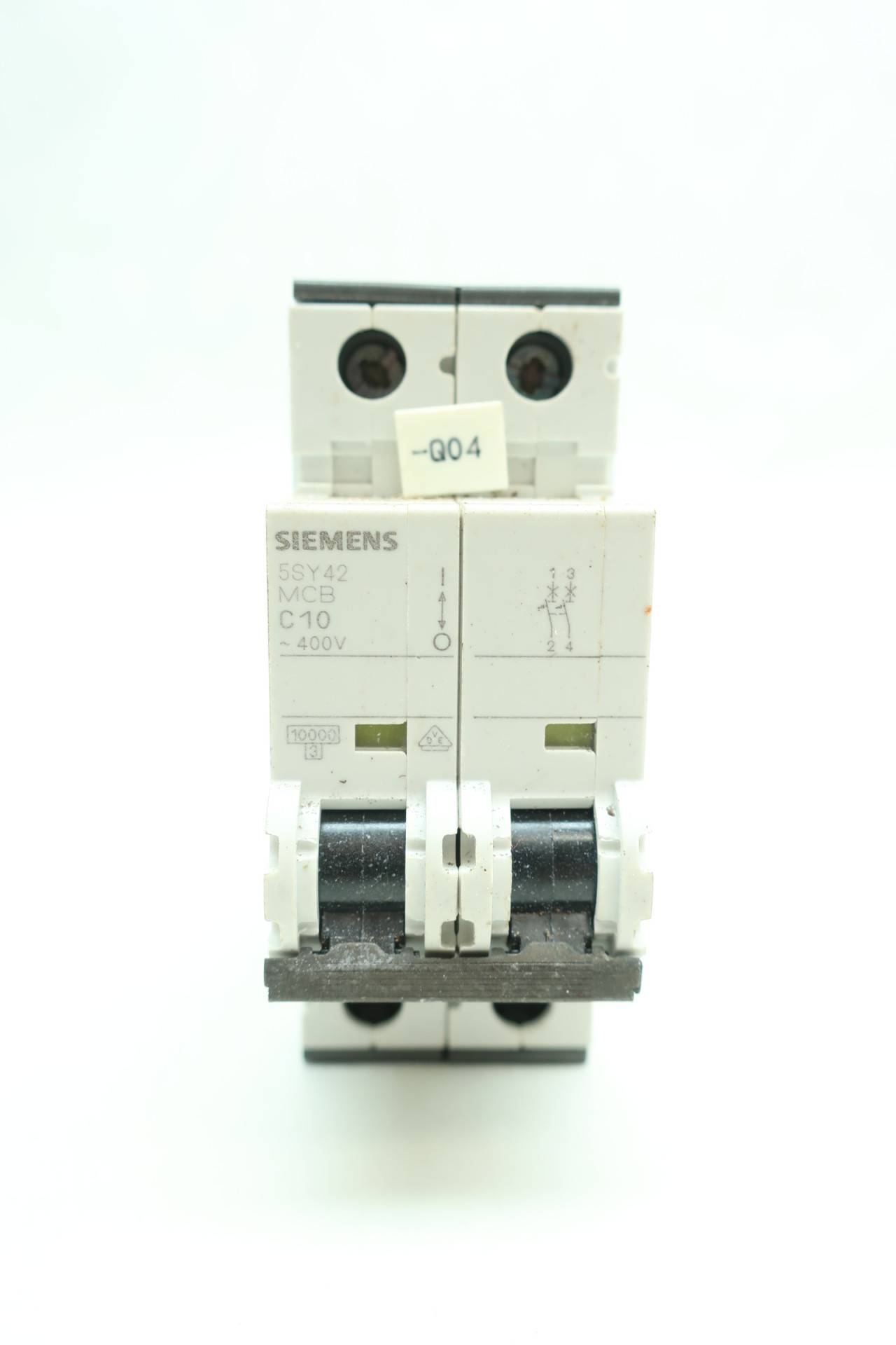 domestic Fascinate London Siemens 5SY4210-7 10a 2p Miniature Circuit Breaker 400v-ac