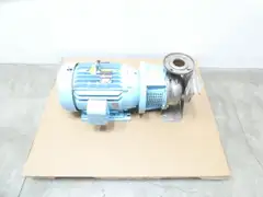 EBARA A3U65200200T3G STAINLESS CENTRIFUGAL PUMP 20HP 230/460V-AC 2.5X3