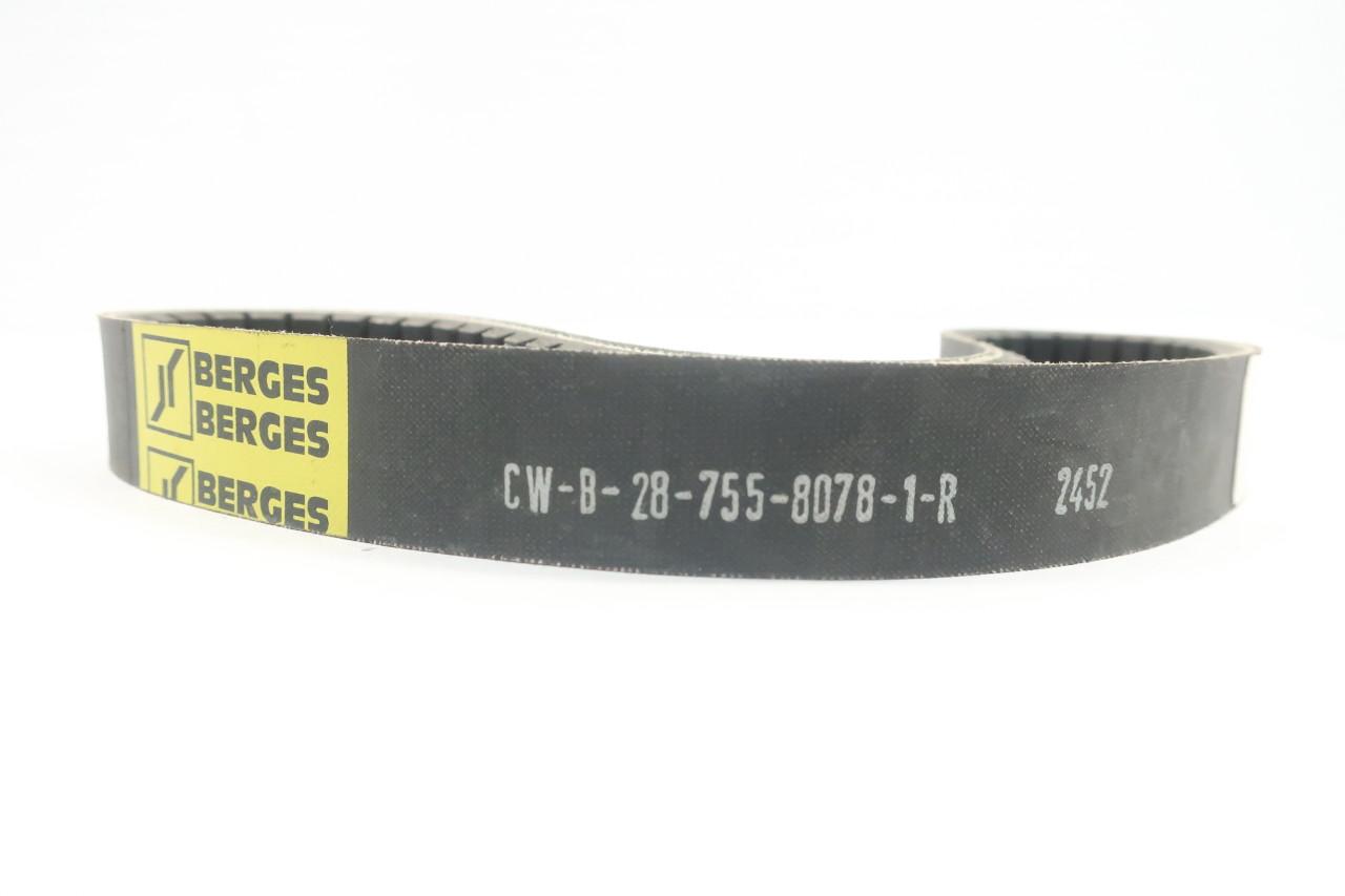 Berges CW-B-28-755-8078-1-R Variable Speed Belt 755mm X 12mm X 28mm 