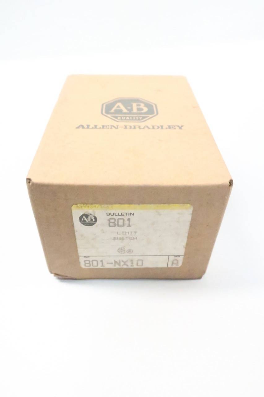 Allen Bradley 801-NX10 Limit Switch 600v-ac/dc