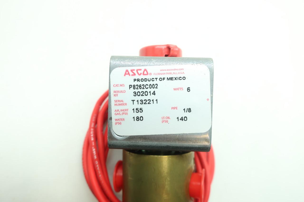 Asco Redhat P8262C002 NEW 