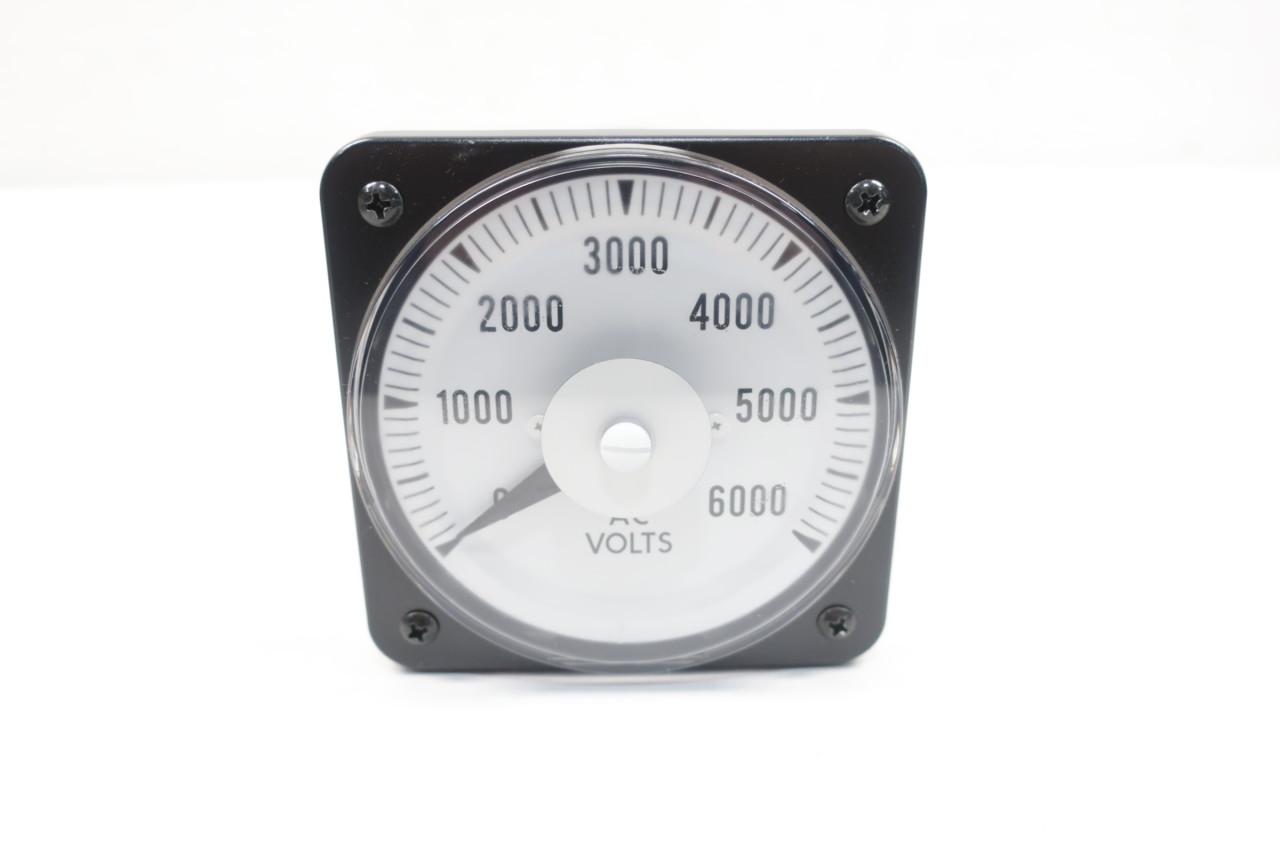 Yokogawa 103021PZSJ7 Panel Meter 0-600vac No Box* for sale online