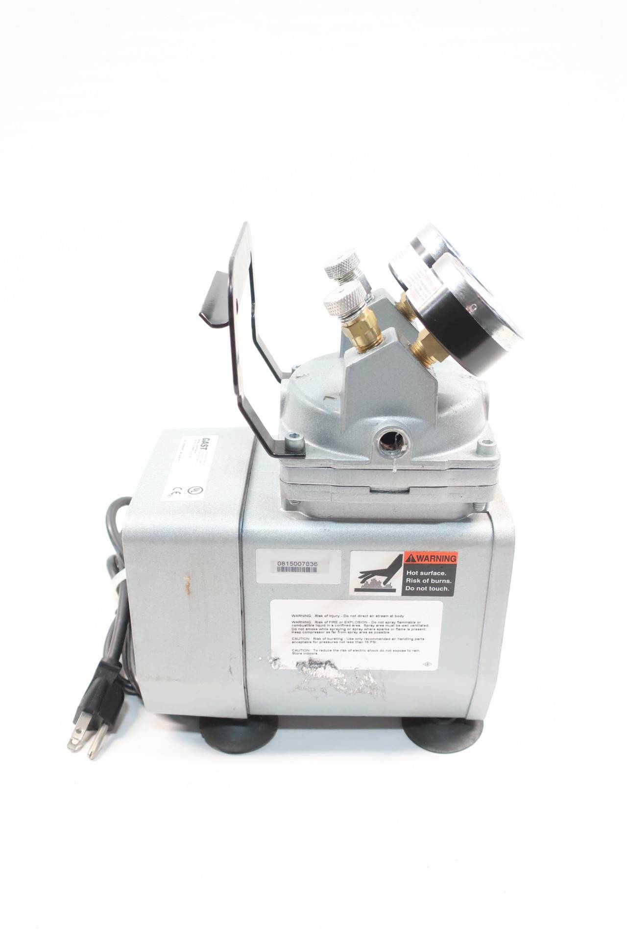 Gast DOAP704AA Vacuum Pump 60psi 4.2a 115vac