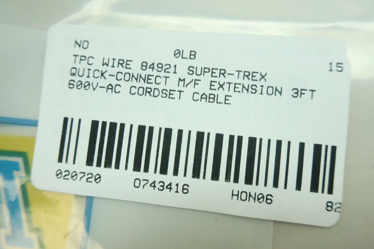 NEW TPC Cable & Wire Super-Trex 84970 