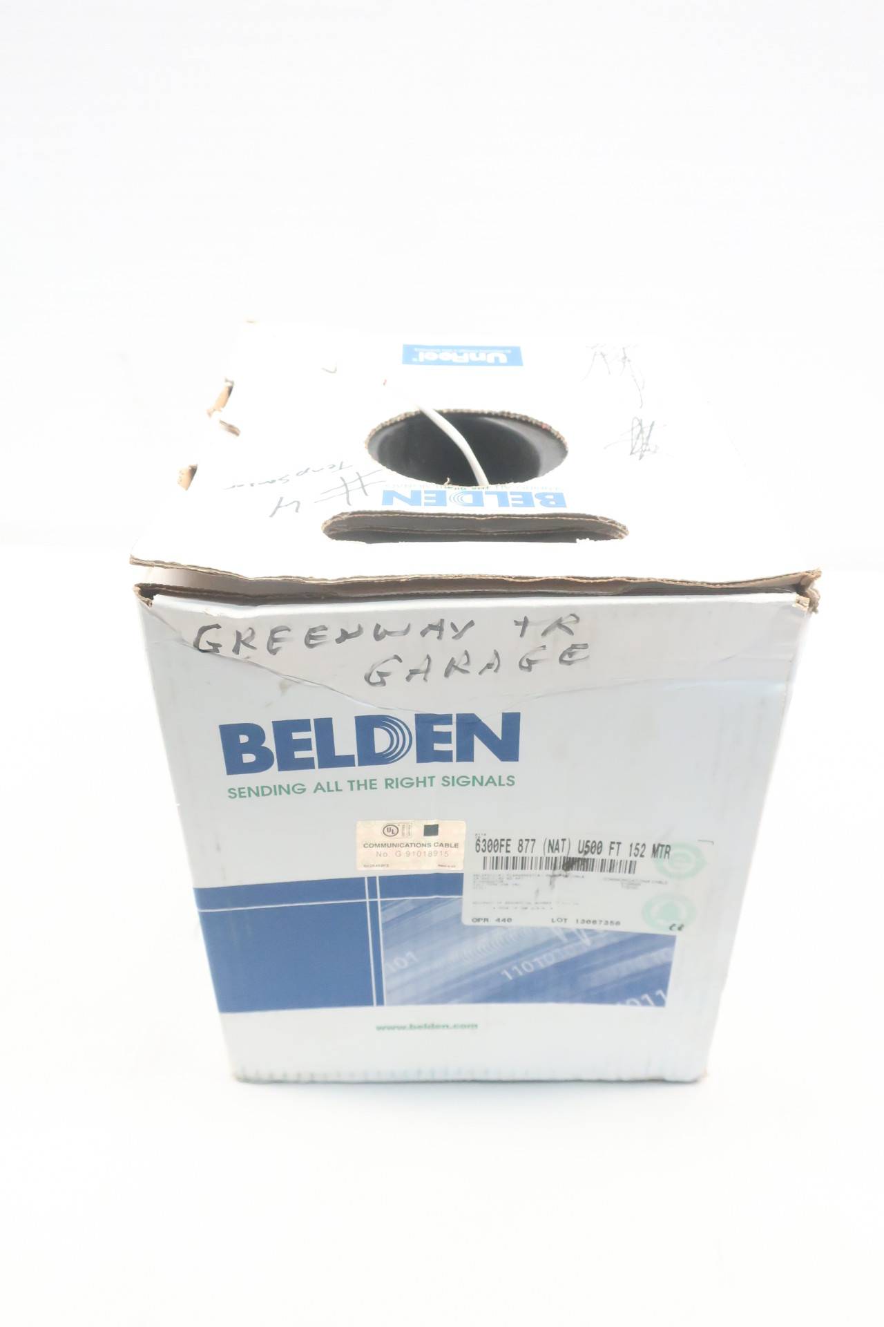 BELDEN 6300FE 877 Cable 2C 18AWG 185FT BELDEN 6300FE 877 Cable 2C 18AWG 185FT