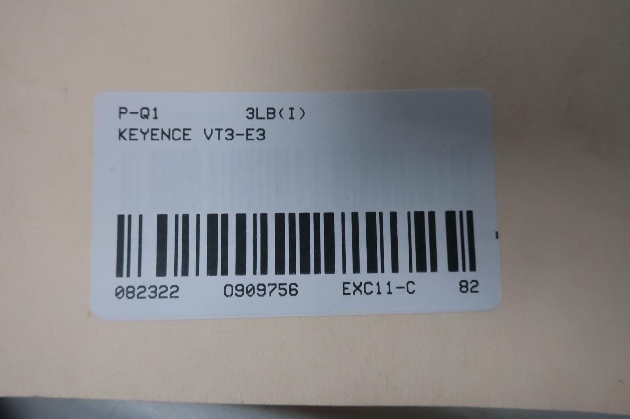 Keyence VT3-V8 Operator Interface Panel With Vt3-e3