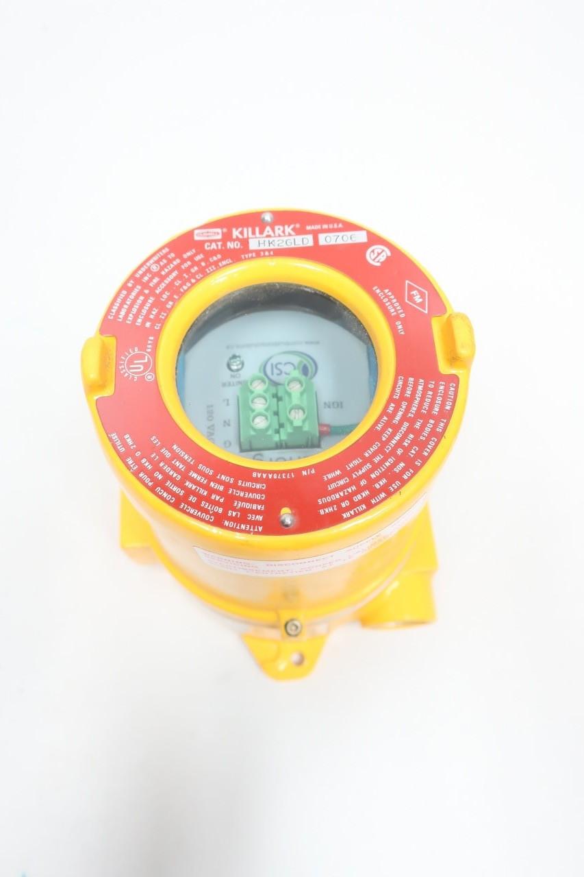 Killark HK2GLD HK Series 2" Dome Lens Cover, Class I-III, BCDEFG, UL/CSA/FM, Cast Aluminum, Type 4 Instrument Enclosure — Accesorios generales