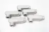 BOX OF 5 APPLETON APP LL39 UNILET FM9 ALUMINUM LL CONDUIT OUTLET BODY 1IN thumbnail 1