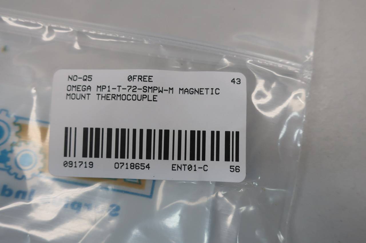 Omega MP1-T-72-SMPW-M Magnetic Mount Type T Thermocouple