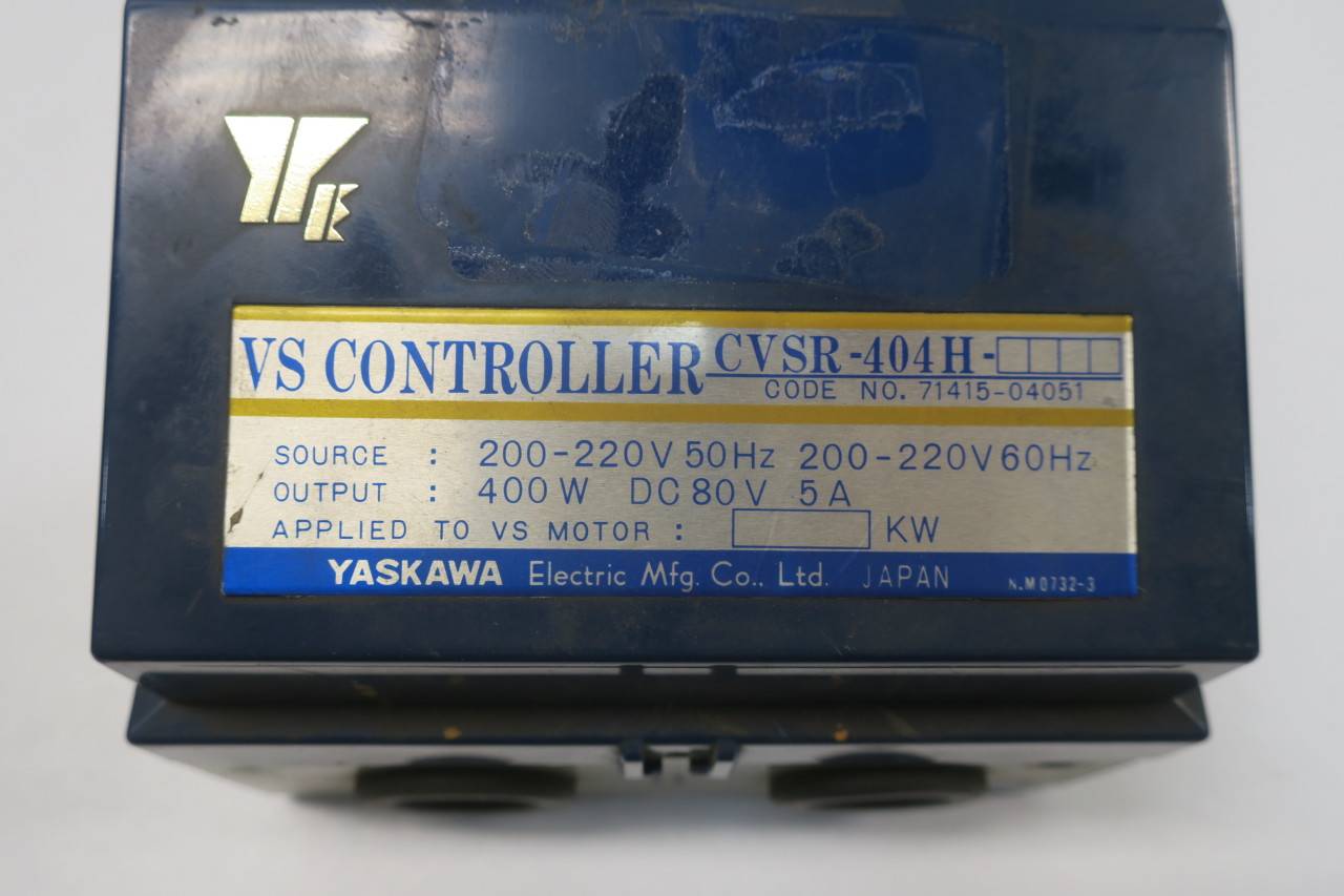 安川電機 VSコントローラ CVSR-404G - その他