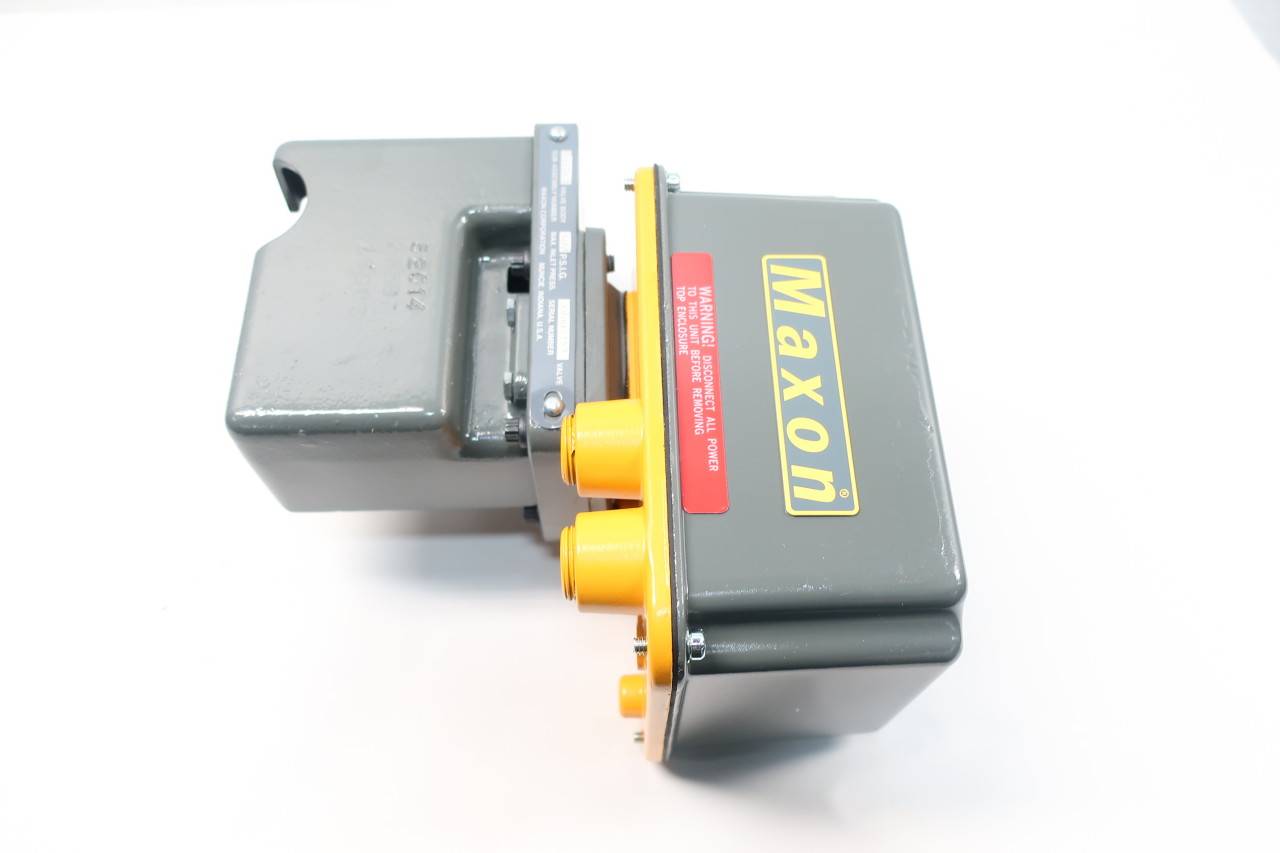 Maxon .7587302 Gas Shut Off Valve 115vac 300psi 3/4in