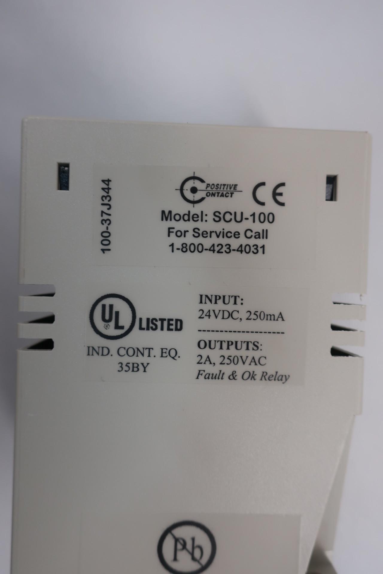 POSITIVE CONTACT SCU-100 Sensor Control Relay Unit 24V-DC 