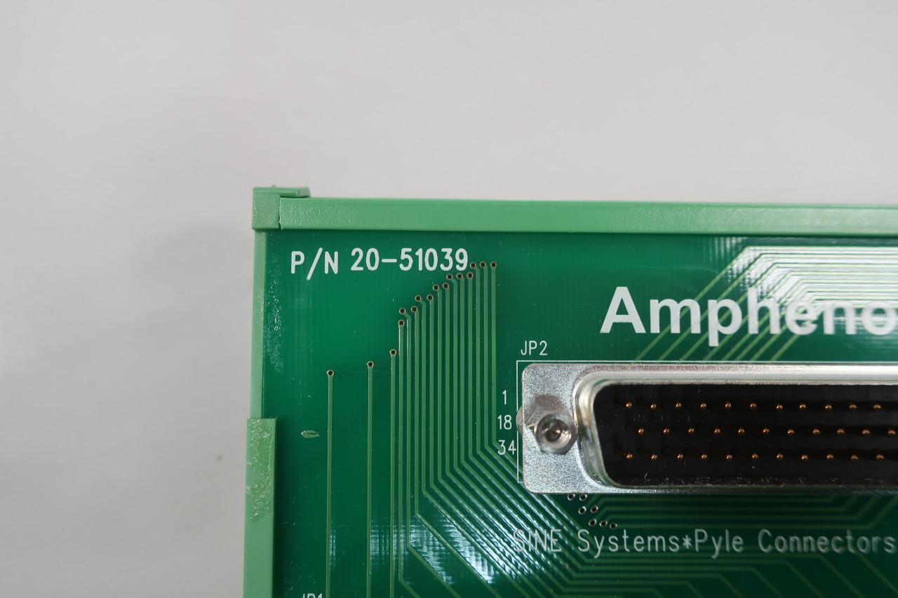Amphenol 20-51039 Connector Block DIN Rail Mount for sale online 