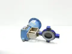 AMRI KSB IW-37TF/S9 AMRESIST QUADRA-POWR X QPX3C/MC IRON BUTTERFLY VALVE 4IN 150