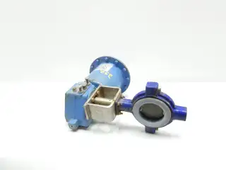AMRI KSB IW-37TF/S9 AMRESIST QUADRA-POWR X QPX3C/MC IRON BUTTERFLY VALVE 4IN 150