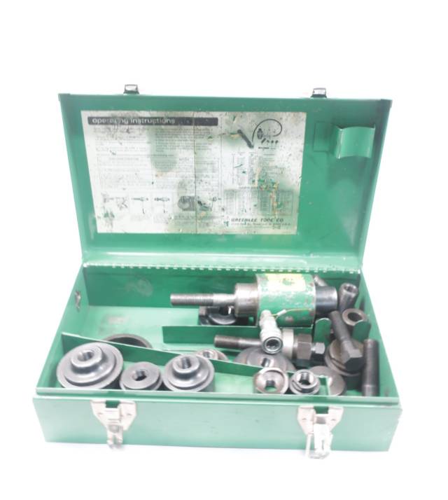 GREENLEE 7646 HYDRAULIC KNOCKOUT PUNCH DRIVER SET D657203