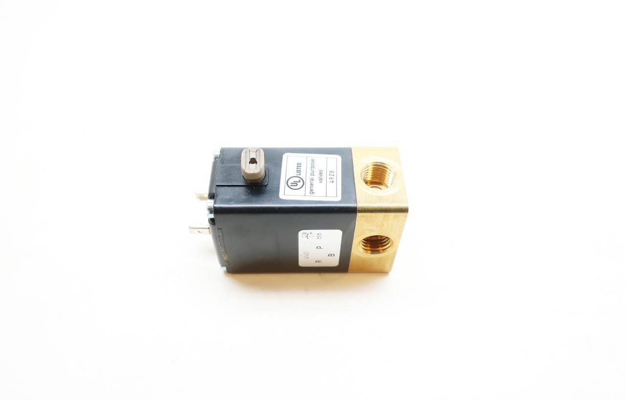BURKERT 0330 D 1/8 FKM BR Pneumatic Solenoid Valve 24V-DC 1/4IN NPT 145PSI BURKERT 0330 D 1/8 FKM BR Pneumatic Solenoid Valve 24V-DC 1/4IN NPT 145PSI