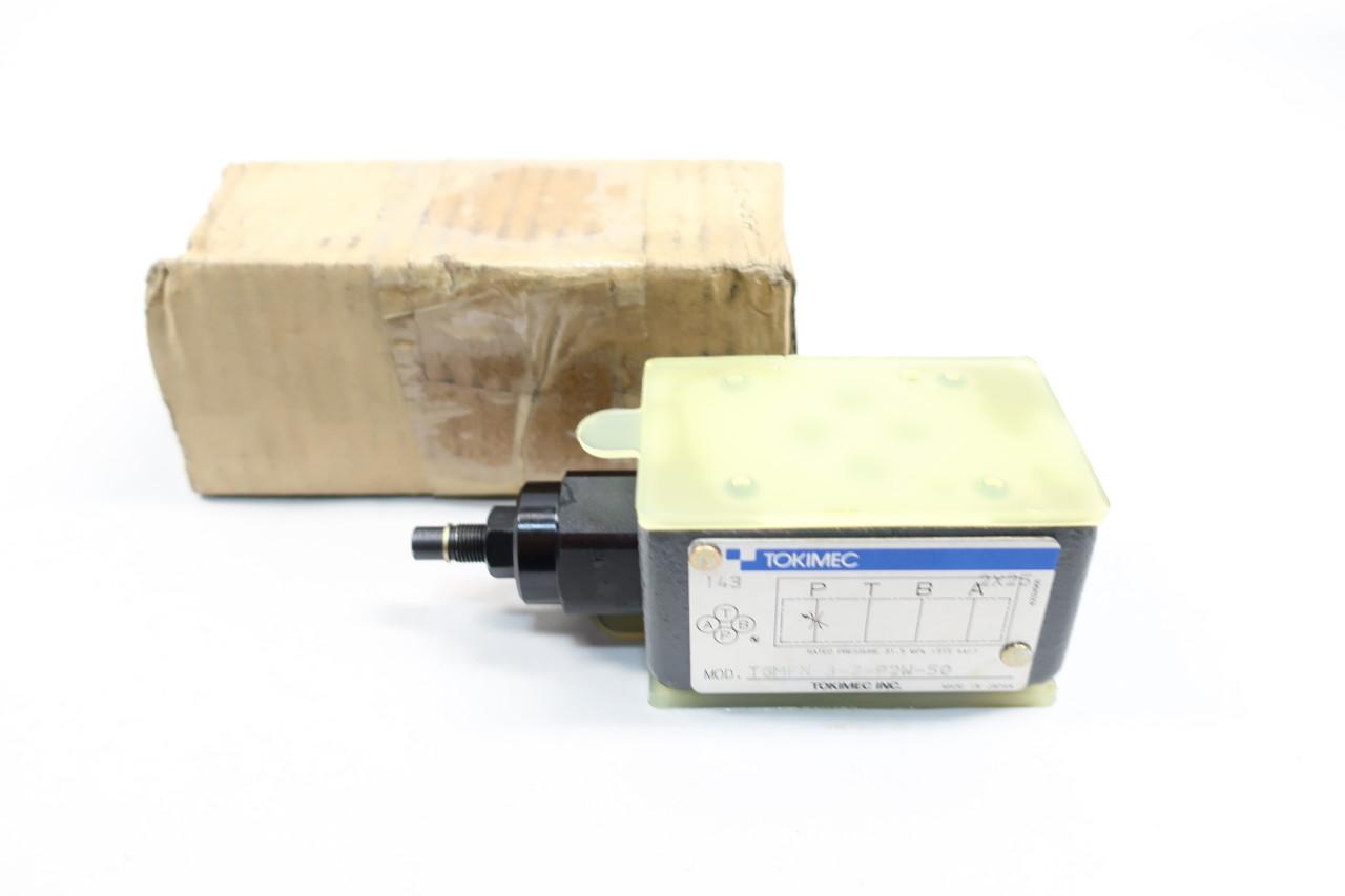 Details about   Tokimec Restrictor Valve TGMFN-3X-A2W-B2W-50 