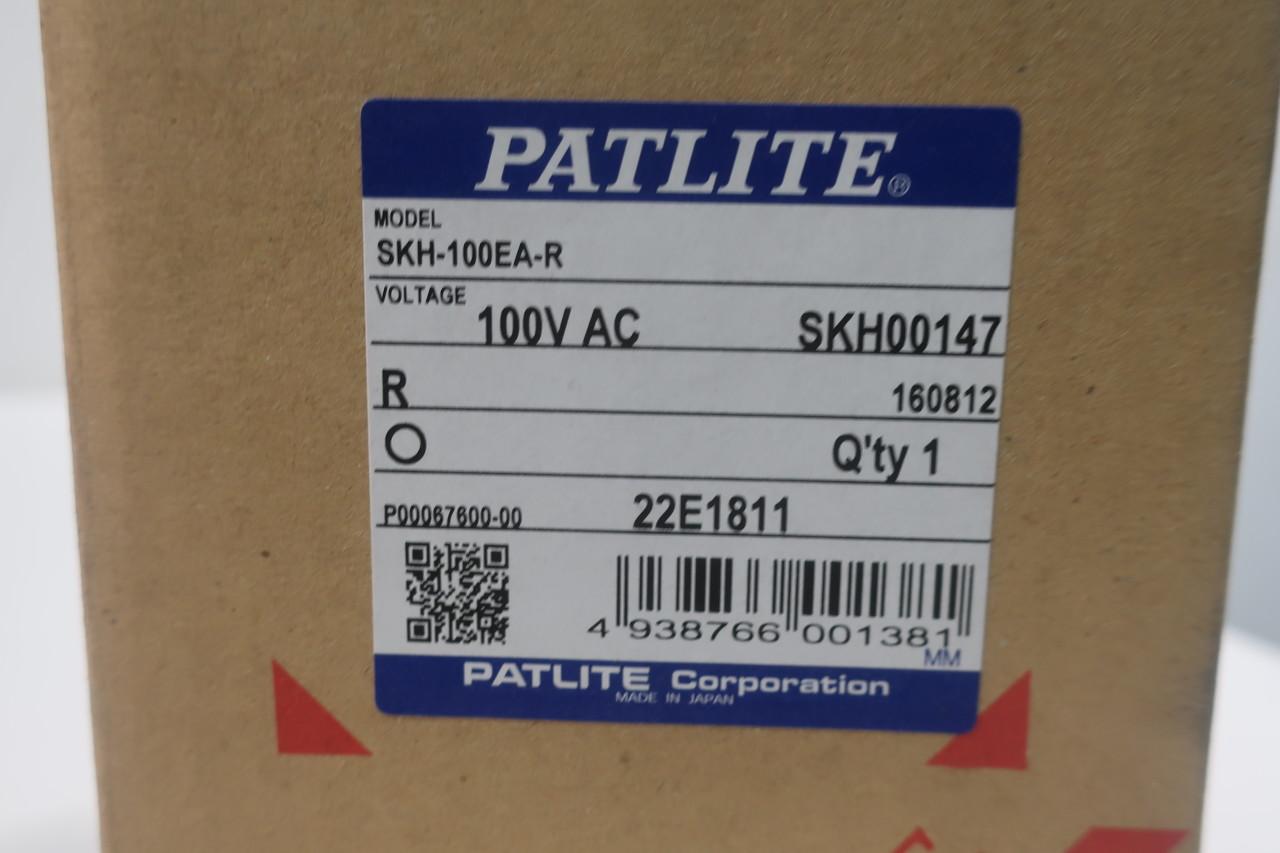 PATLITE SKH-100EA-R RED ROTATING LIGHT MODULE 100V-AC