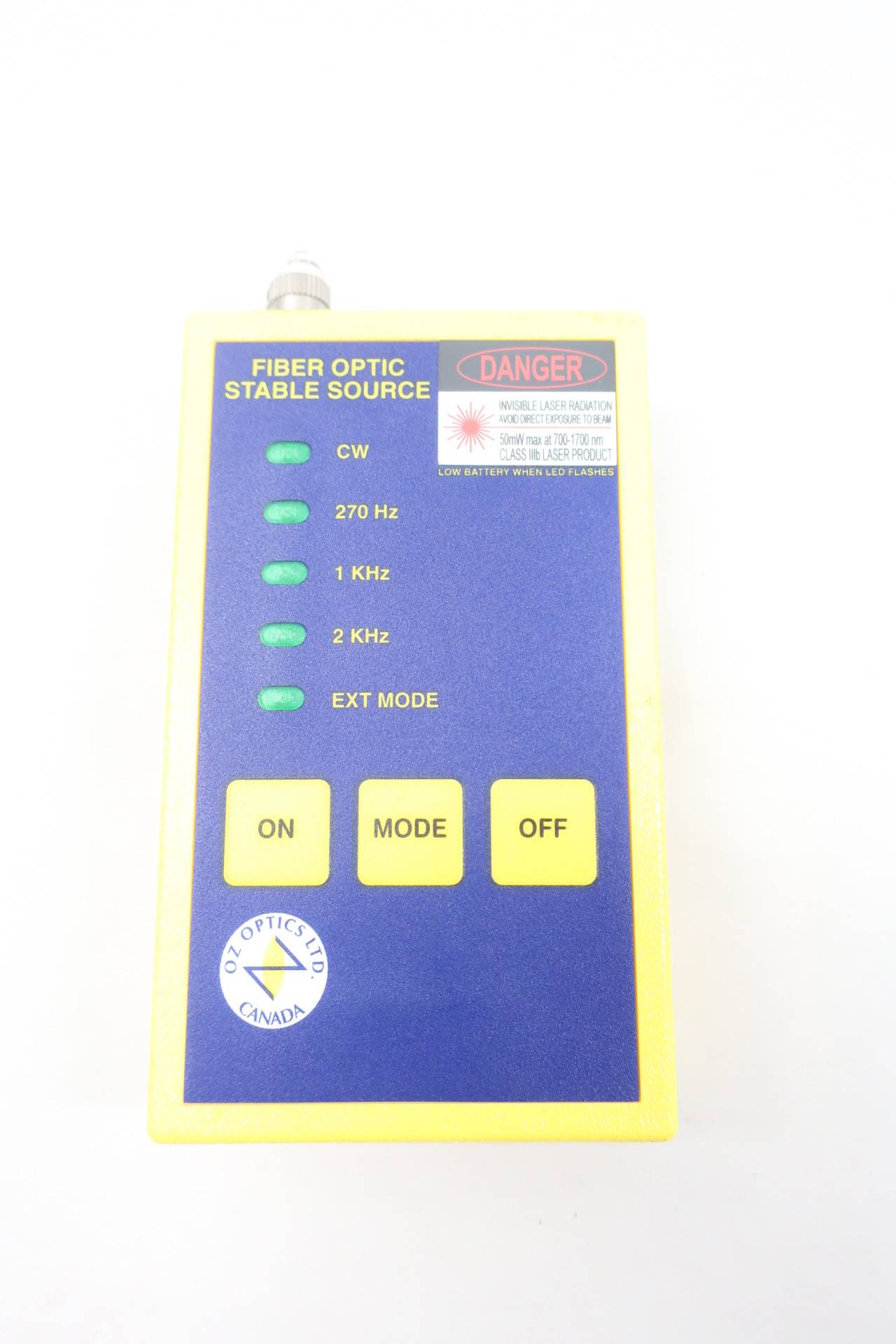 Oz Optics Ltd FOSS013S5/125850S1 Fiber Optic Stable Source