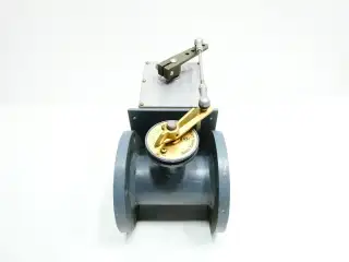 NISSIN CN-0125 Z NRIKEN ELECTRIC FLANGED CONTROL VALVE 3IN