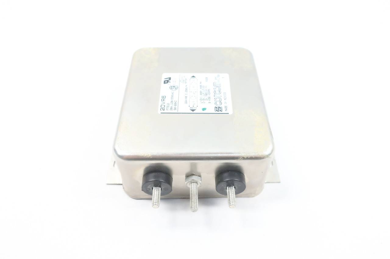 CORCOM 20VR6 20A AMP 120/250V-AC Power LINE Filter CORCOM 20VR6 20A AMP 120/250V-AC Power LINE Filter