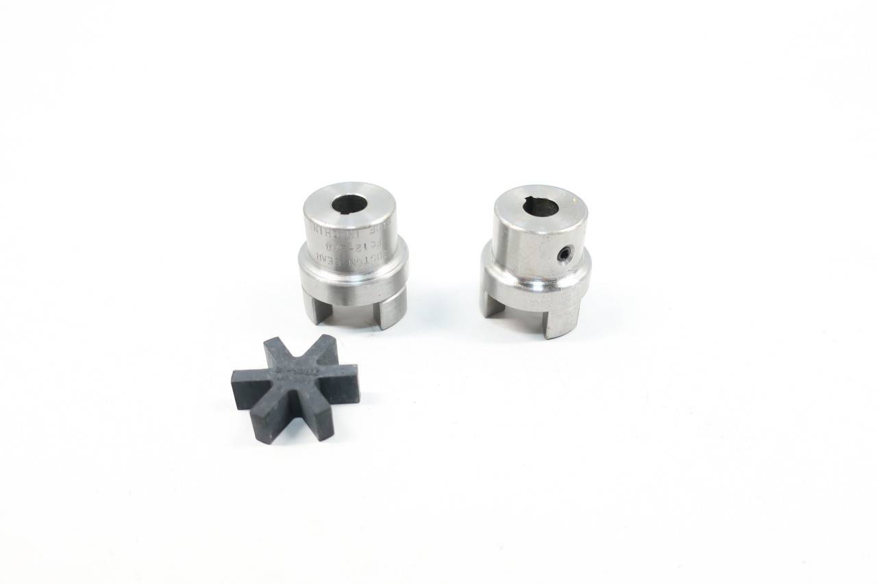 Boston Gear 08246 FC123/8 Jaw Coupling Assembly With Spider 3/8in