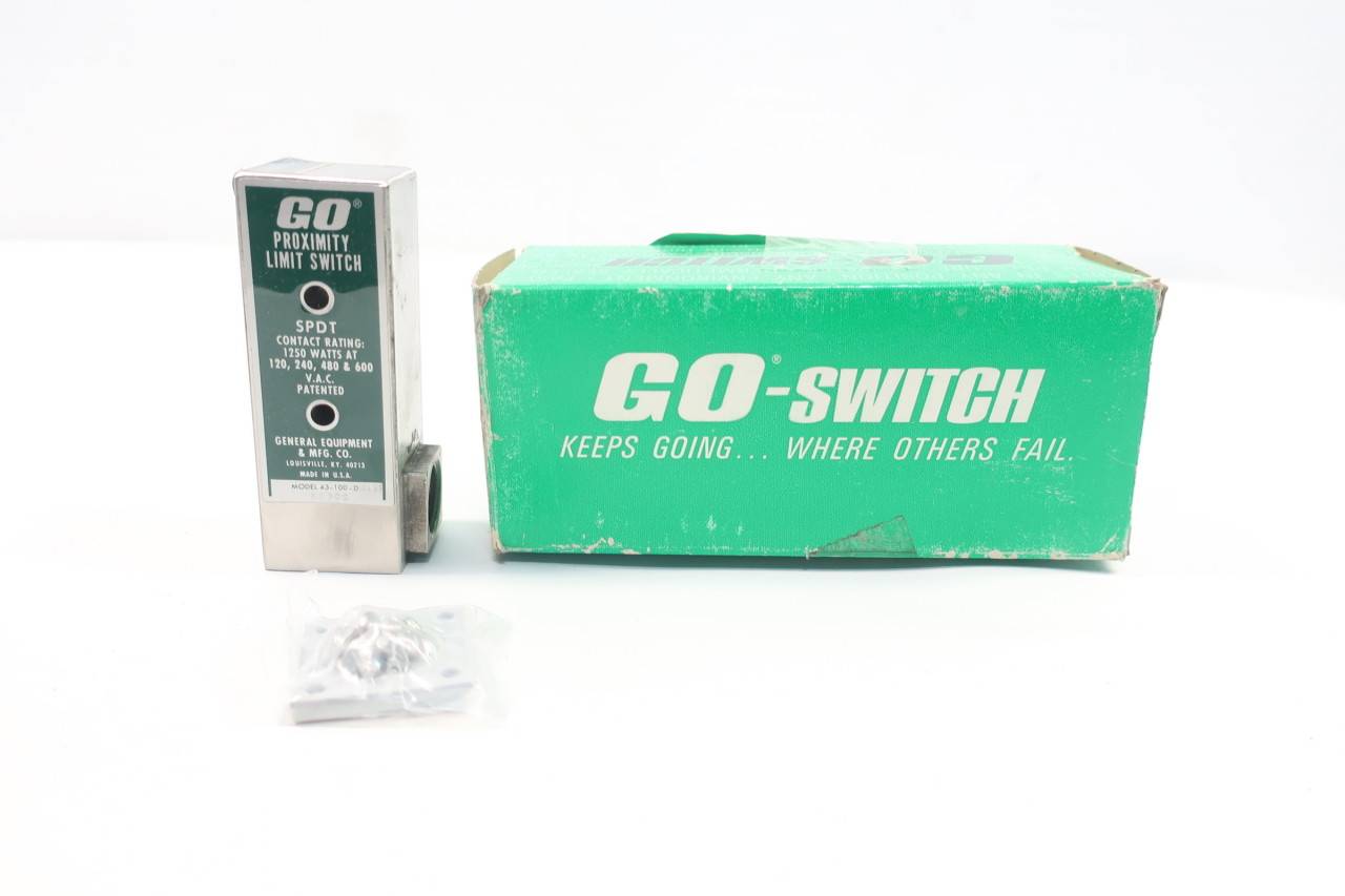 Go Switch Proximity Switch: Go Switch Catalog – MMHBNX