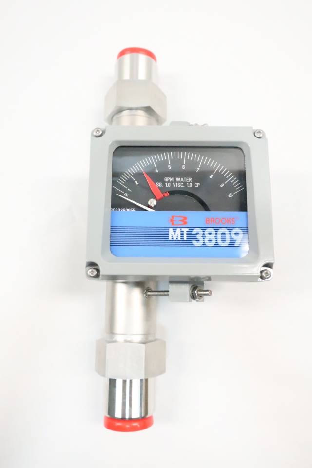 BROOKS 3809E13C1HBD1A1 MT3809 WATER FLOW METER 110GPM 1IN NPT D614772