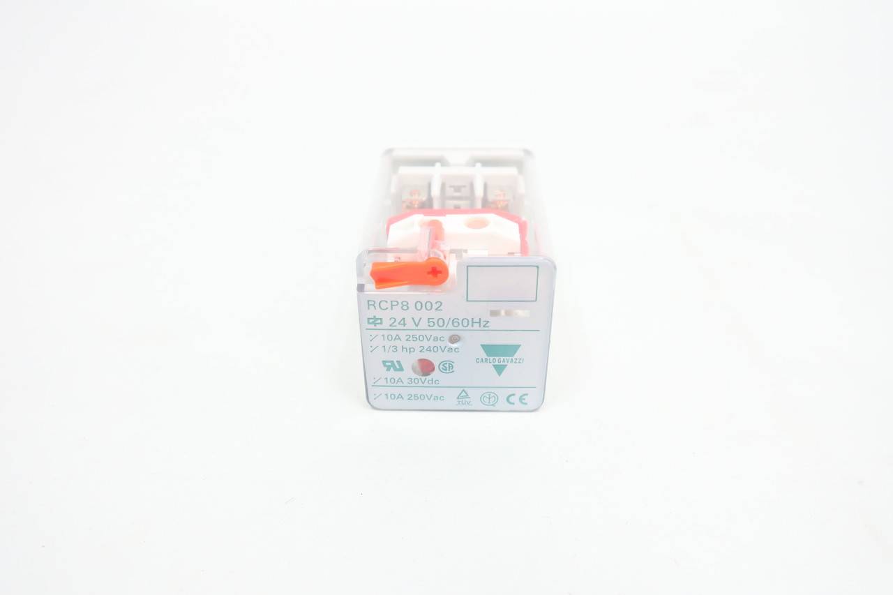 Carlo Gavazzi RCP8 002 Plugin Relay 24vac