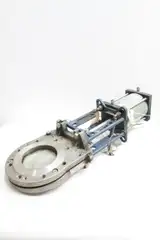 FABRI-VALVE FV-1688 PNEUMATIC STAINLESS LUGGED KNIFE GATE VALVE 150 6IN