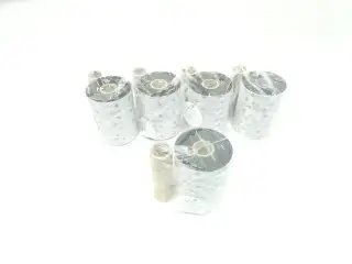 SET OF 5 MARKEM 912710C0560110BK05 THERMAL TRANSFER RIBBON 110MM X 560M