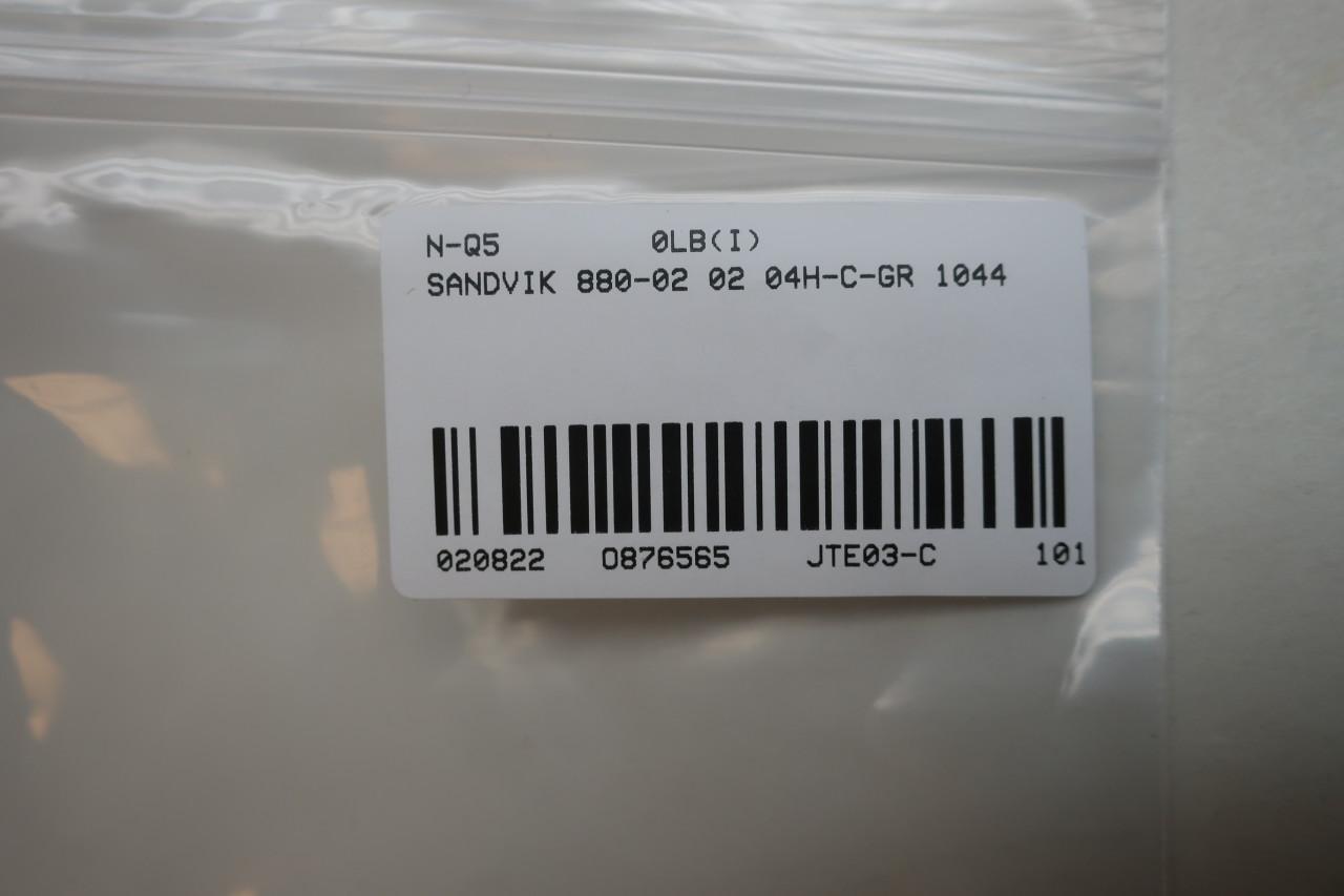 Sandvik 10 pcs  880-05 03 05H-C-LM 1044 Carbide Inserts 880-050305H-C-LM 1044 