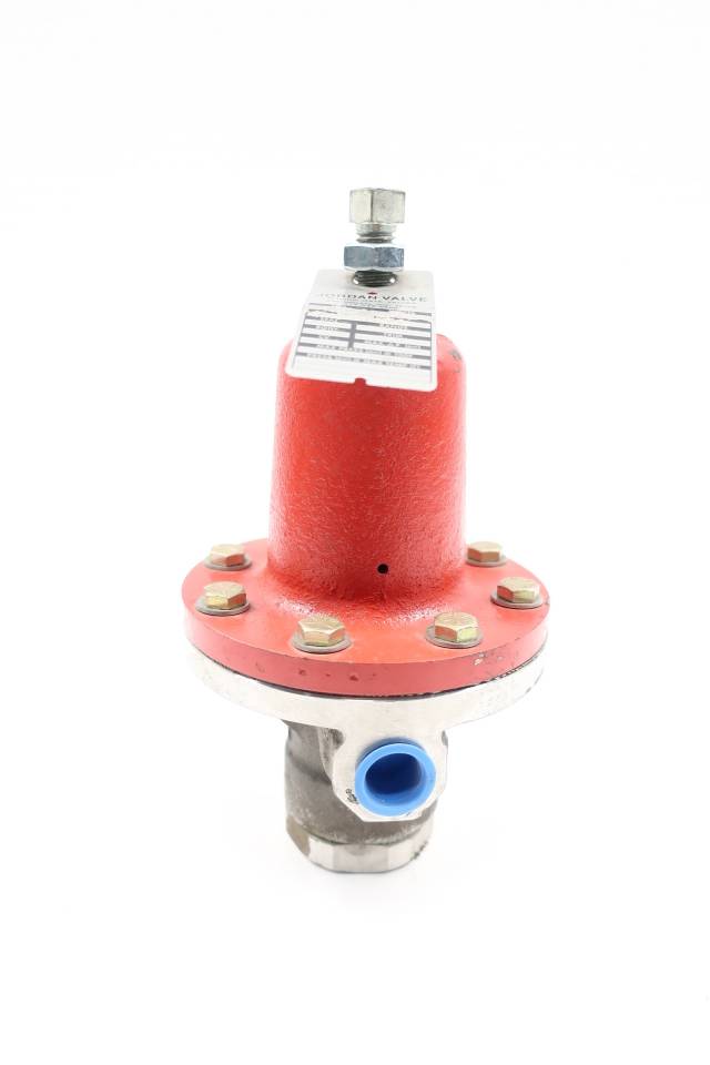 JORDAN 68G STAINLESS PRESSURE REGULATOR VALVE 50160PSI 1/2IN NPT D601237