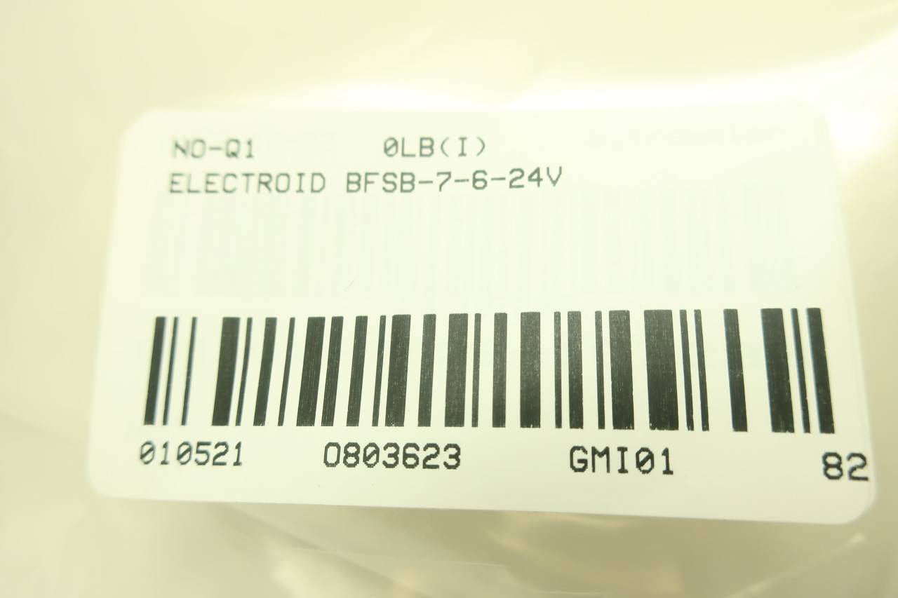 ELECTROID BFSB-7-6-24V Electric Brake 3/8IN ELECTROID BFSB-7-6-24V Electric Brake 3/8IN