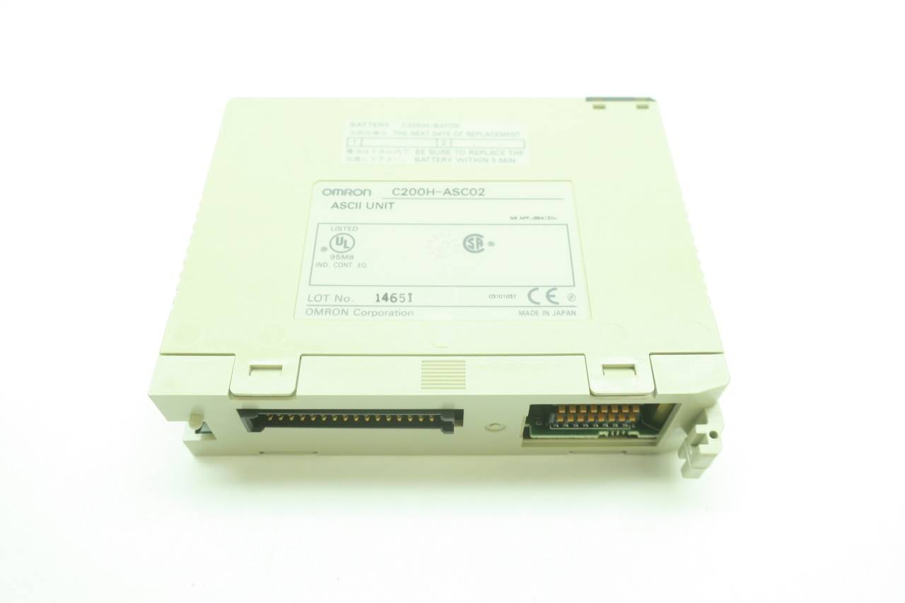 Omron C200H-ASC02 Ascii Unit Communication Module