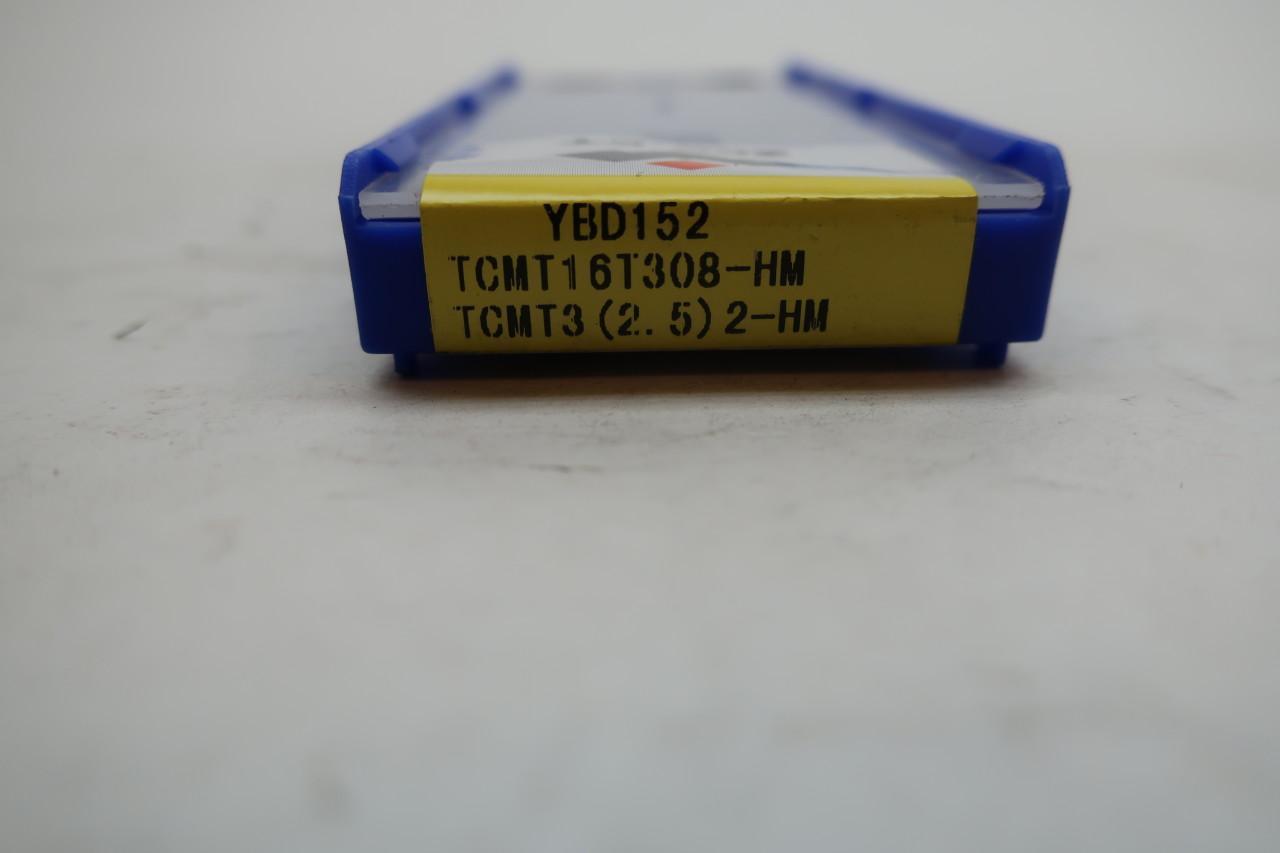 Details about   30pcs ZCC.CT TCMT16T308-HM YBD152 TCMT3 2-HM NEW Carbide Inserts 2.5 