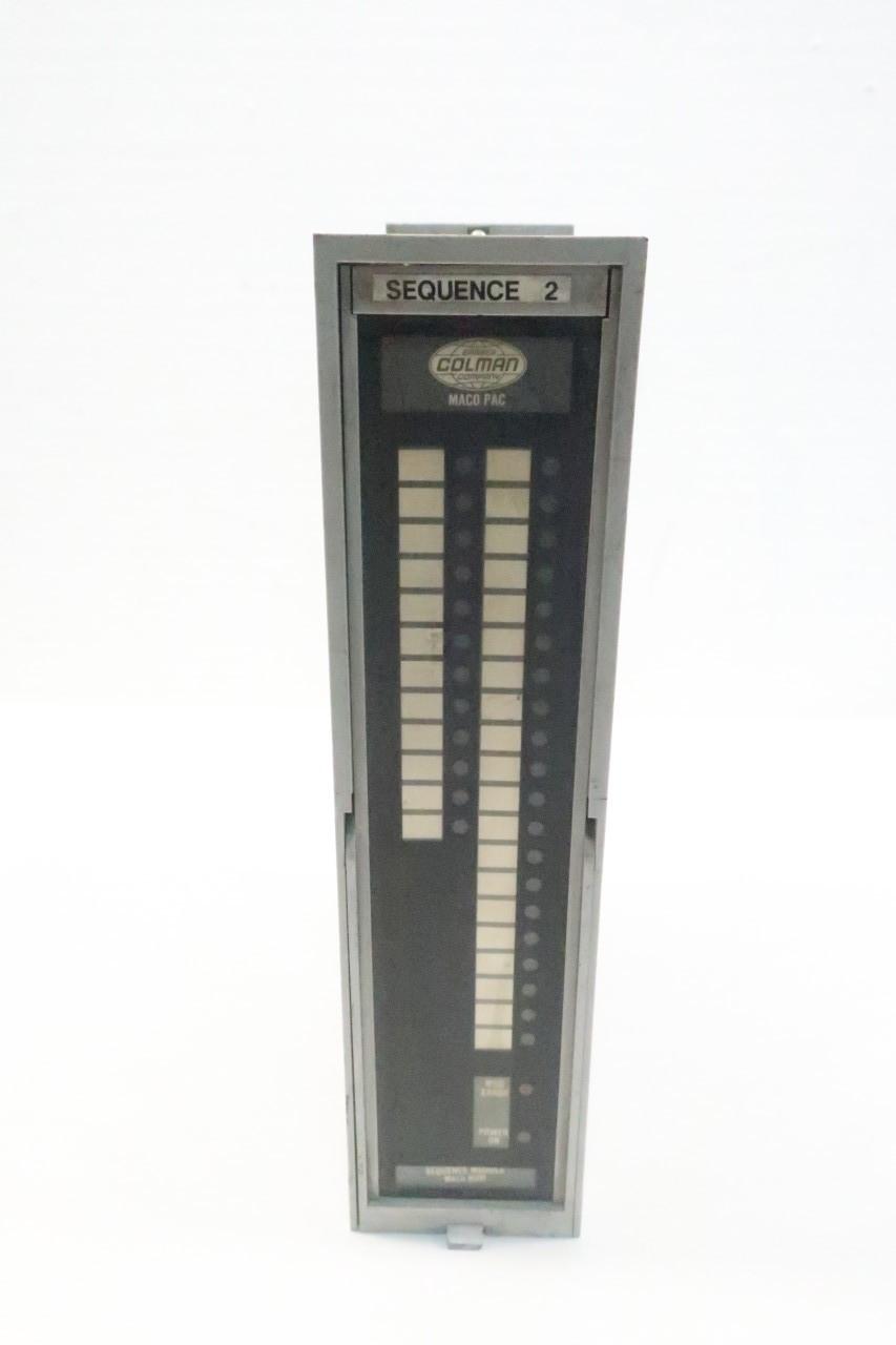 USED Barber Colman 80CC-11001-101-V-00 Sequencer Module 