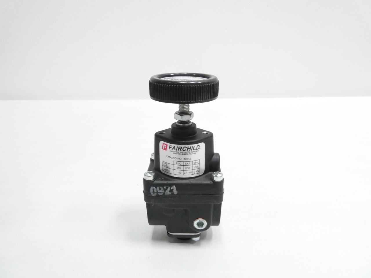 Régulateur De Pression D'air Fairchild 30242 1/4" NPT 250psi - Occasion Opérationnel