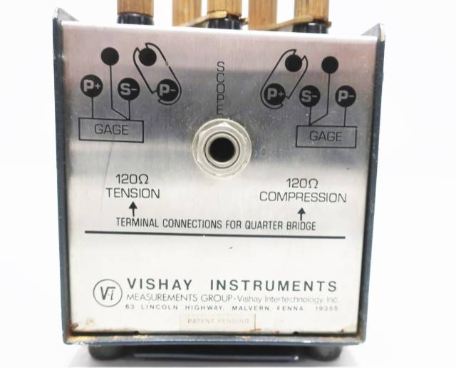 VISHAY ELLIS10 PORTABLE STRAIN GAUGE INDICATOR
