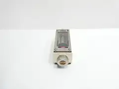 WALLACE & TIERNAN 5510A02206XXL VARIABLE AREA FLOW METER 0-2.4GPM 1/2IN NPT