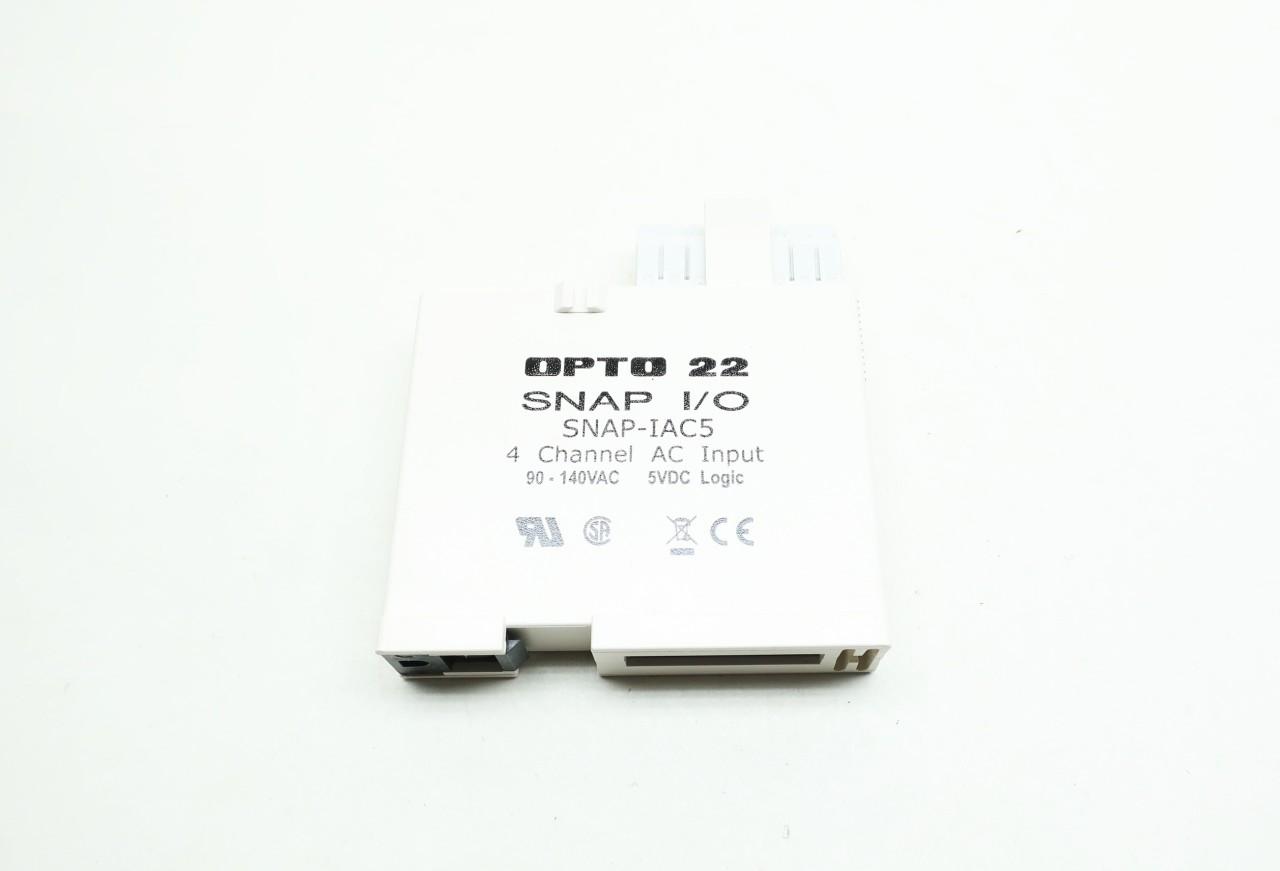 SNAP Digital 4-Channel Discrete Input Module 90-140 VAC/VDC Opto 22 SNAP-IAC5